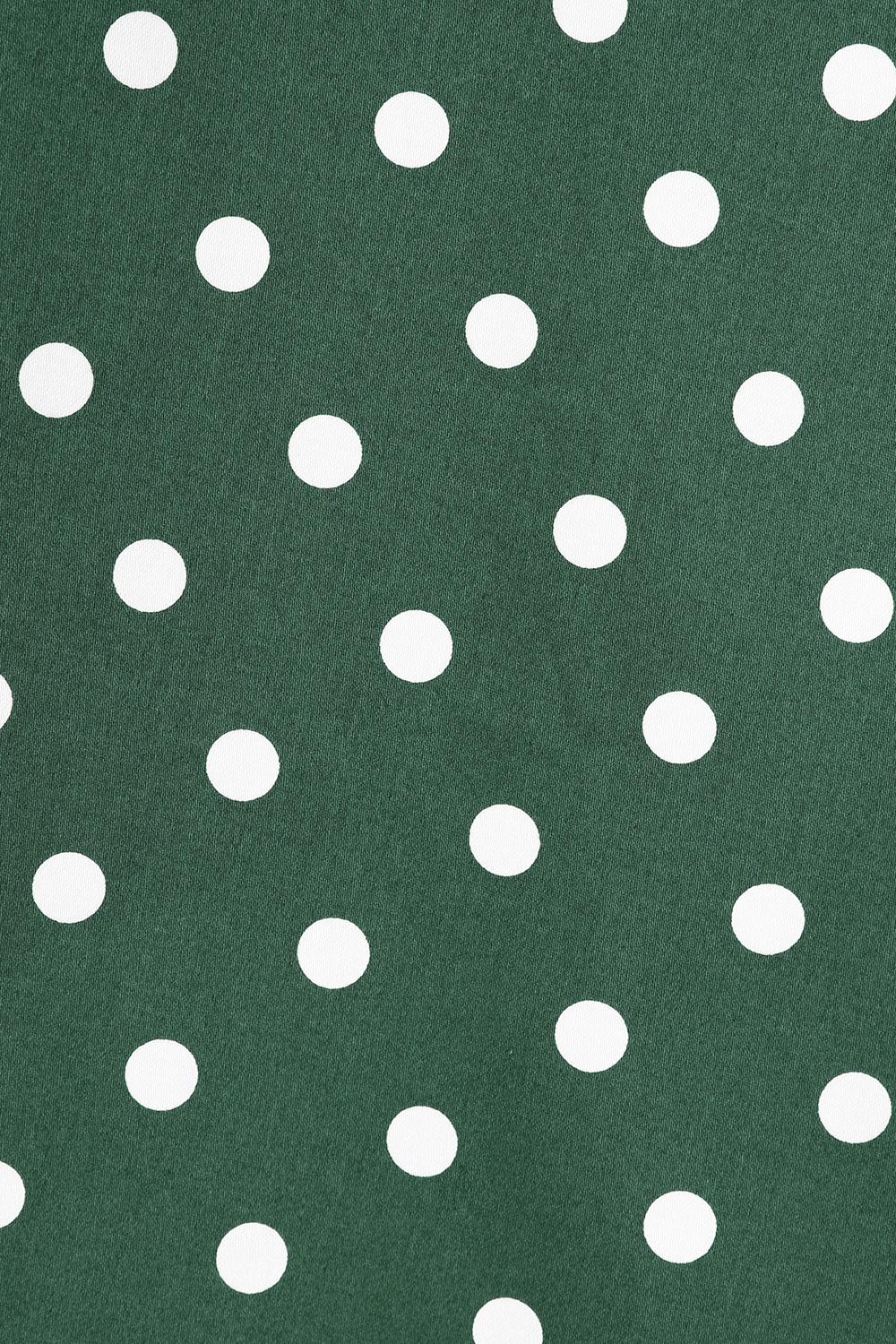 Kylie Green Polka Dot Swing Dress